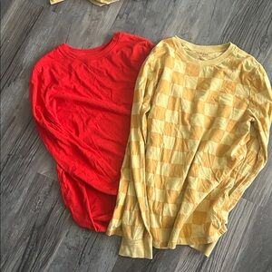 2 Cat & Jack Crewneck Shirts